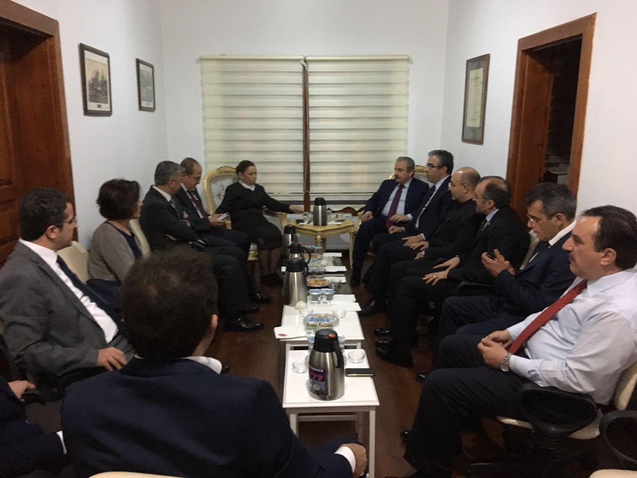 Ankara SDP'de Siyaset Müzakerelerinin Konuğu TBMM Anayasa Komisyonu Başkanı Sn. Mustafa Şentop Oldu