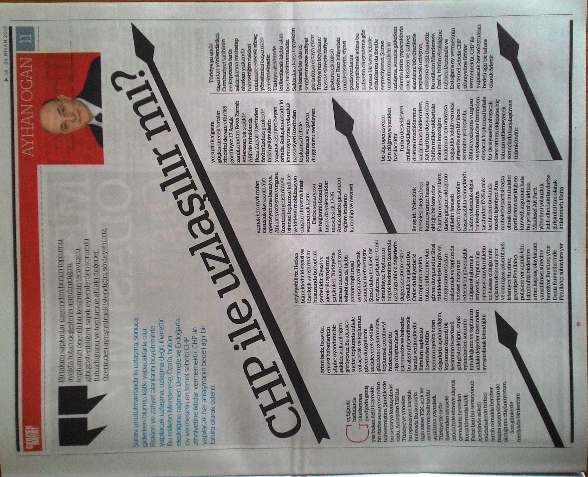 CHP İle Uzlaşılır Mı?